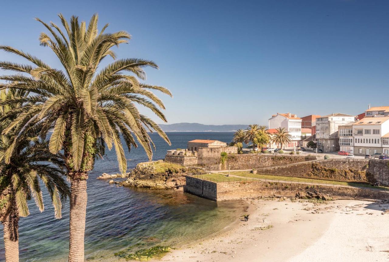 Apartamento Finisterre Con Vistas Al Mar Y Playa Exterior foto