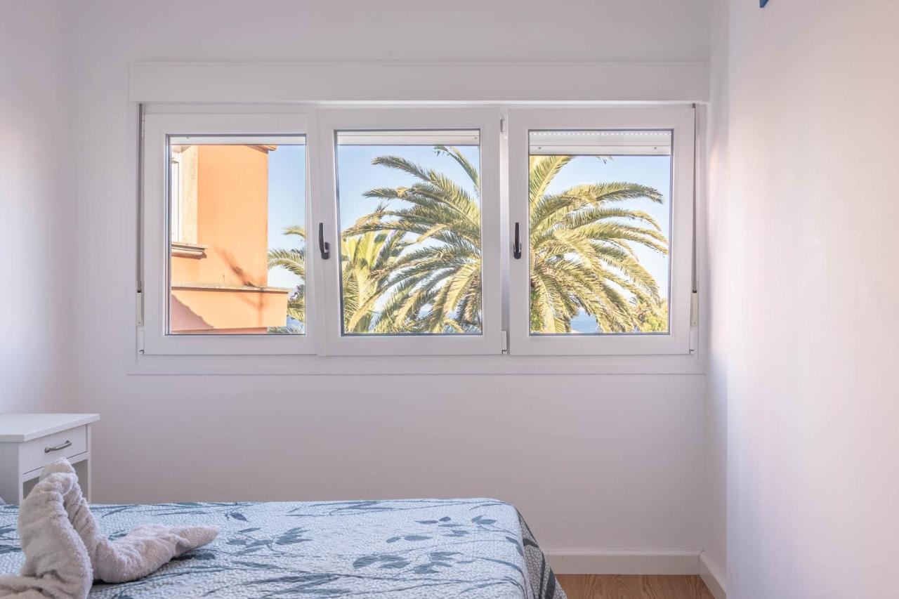 Apartamento Finisterre Con Vistas Al Mar Y Playa Exterior foto