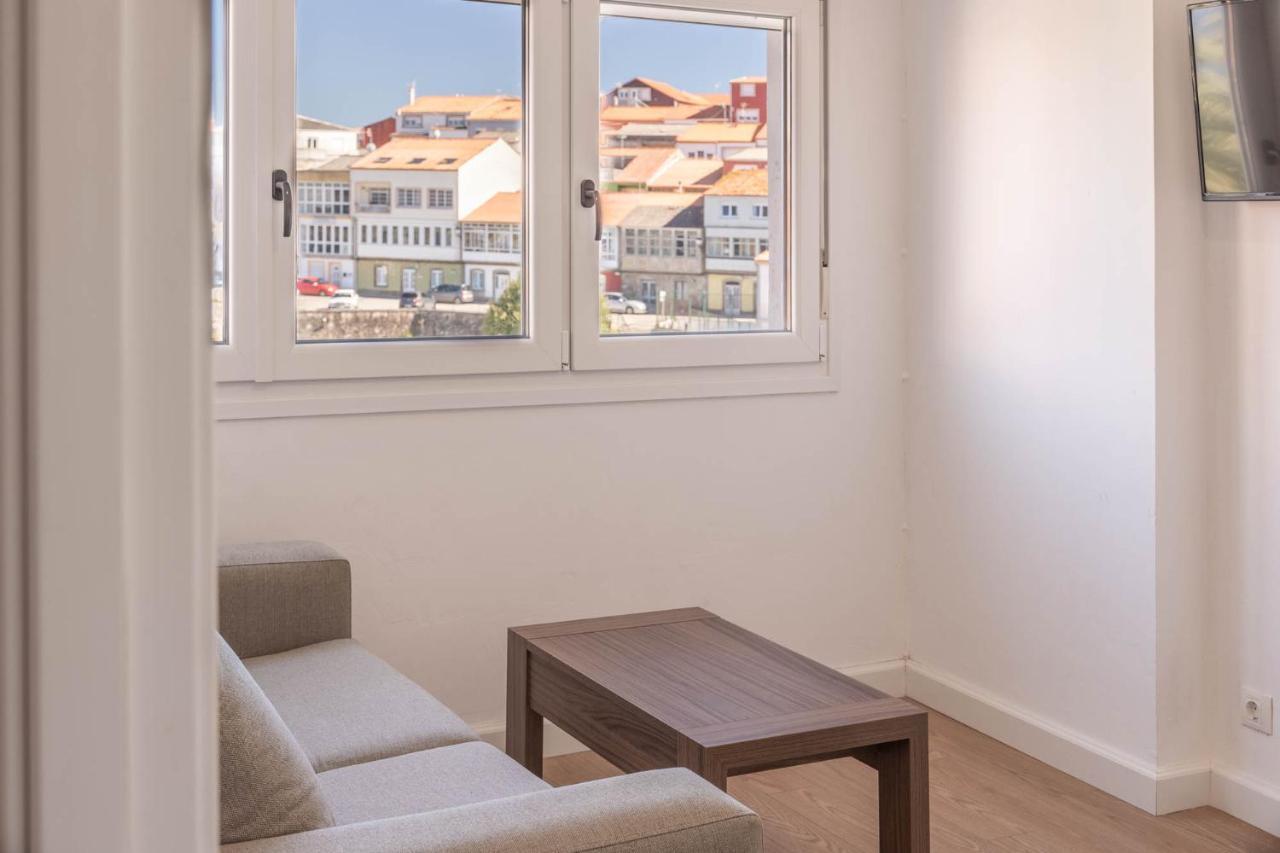 Apartamento Finisterre Con Vistas Al Mar Y Playa Exterior foto